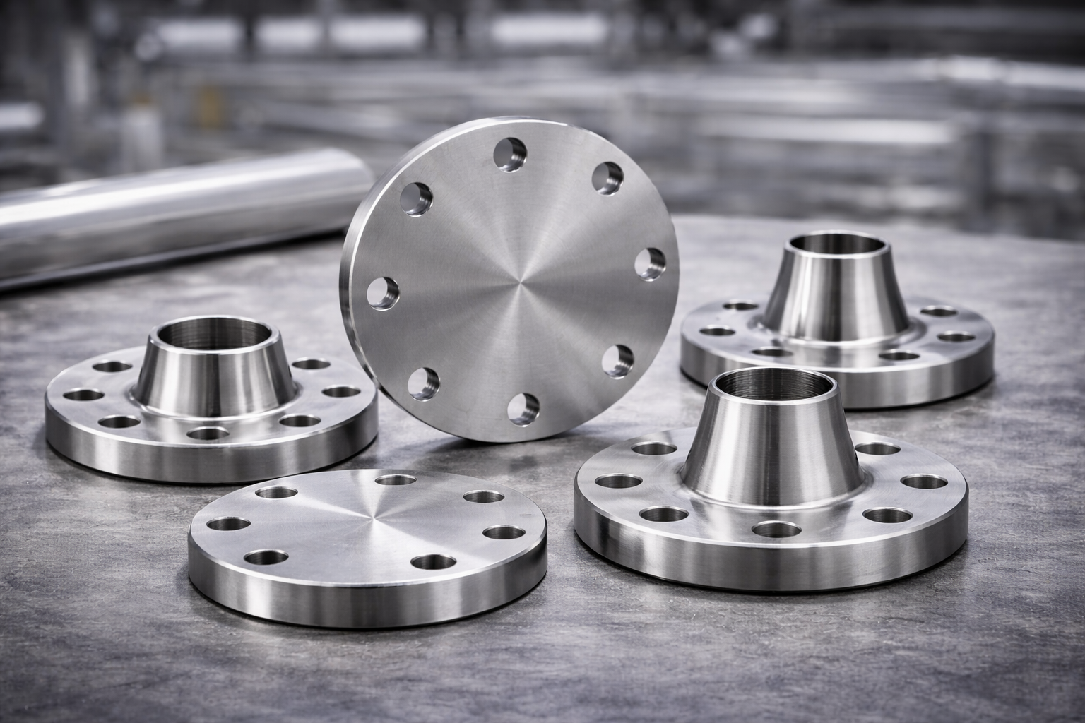 Düz / Kör / Kaynak Boyunlu Flanşlar