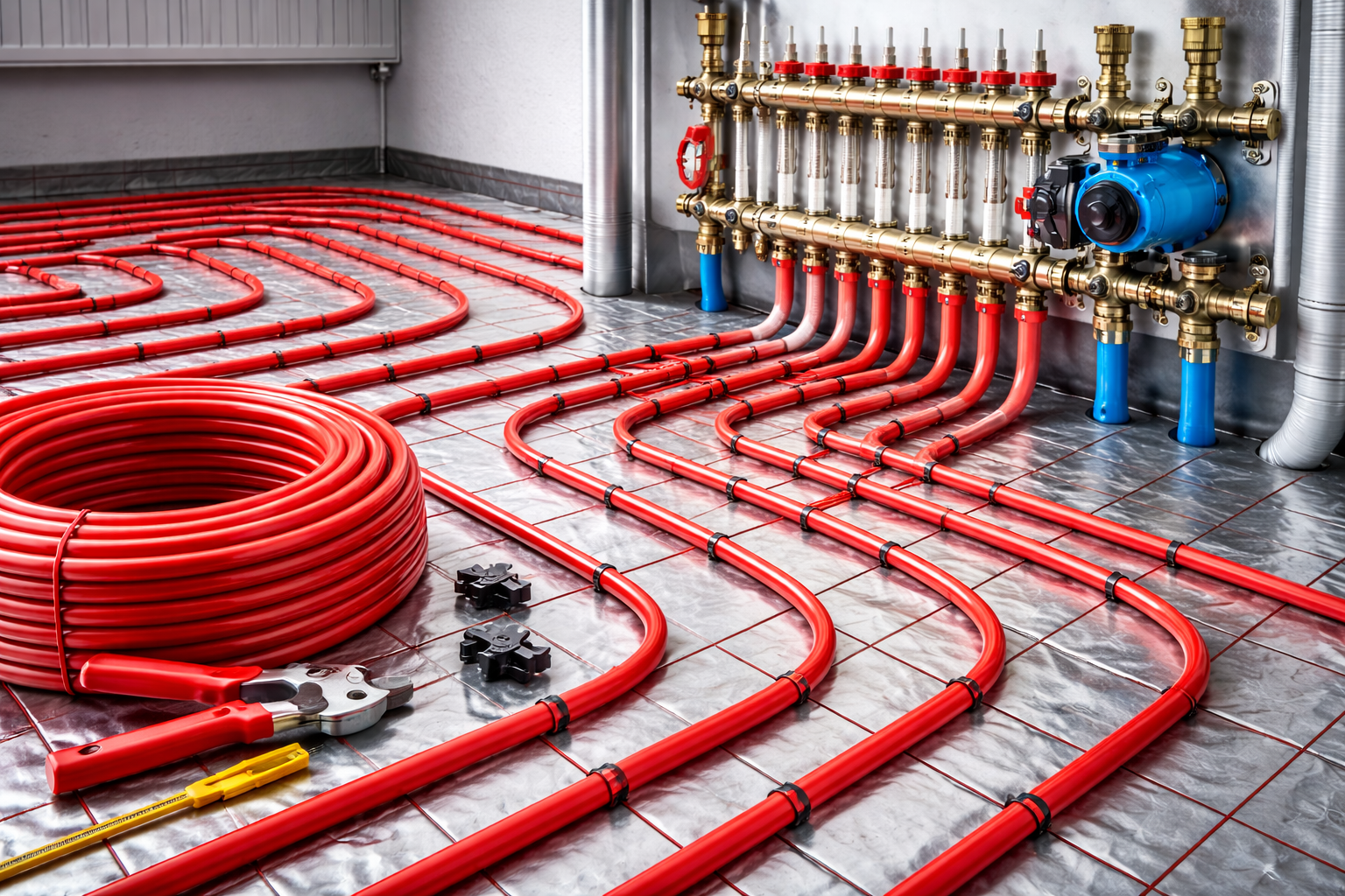 Yerden Isıtma Boruları